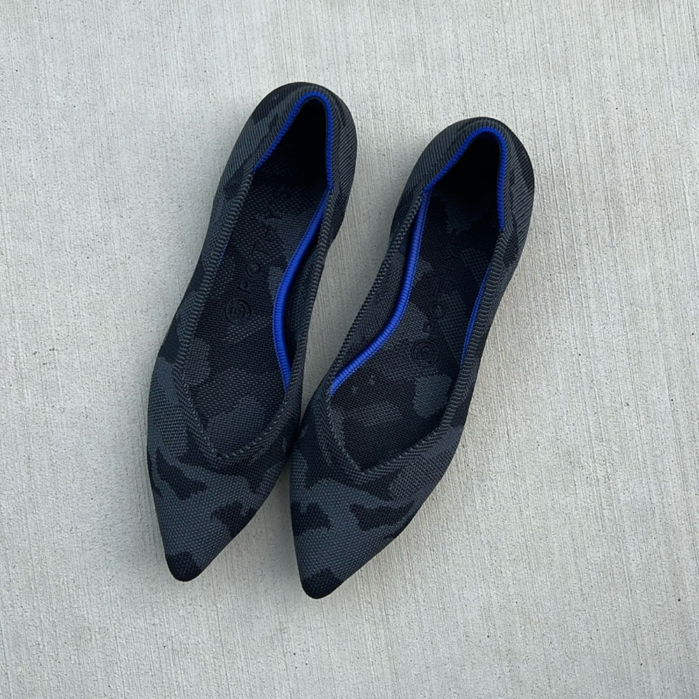 ROTHY'S The Point in Midnight Camo Limited Edition Size 9